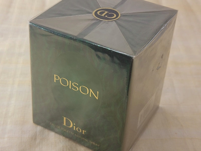 Poison Christian Dior EDT Spray 100 ml 3.4 oz OR 50 ml 1.7 oz, Vintage, Rare, Sealed