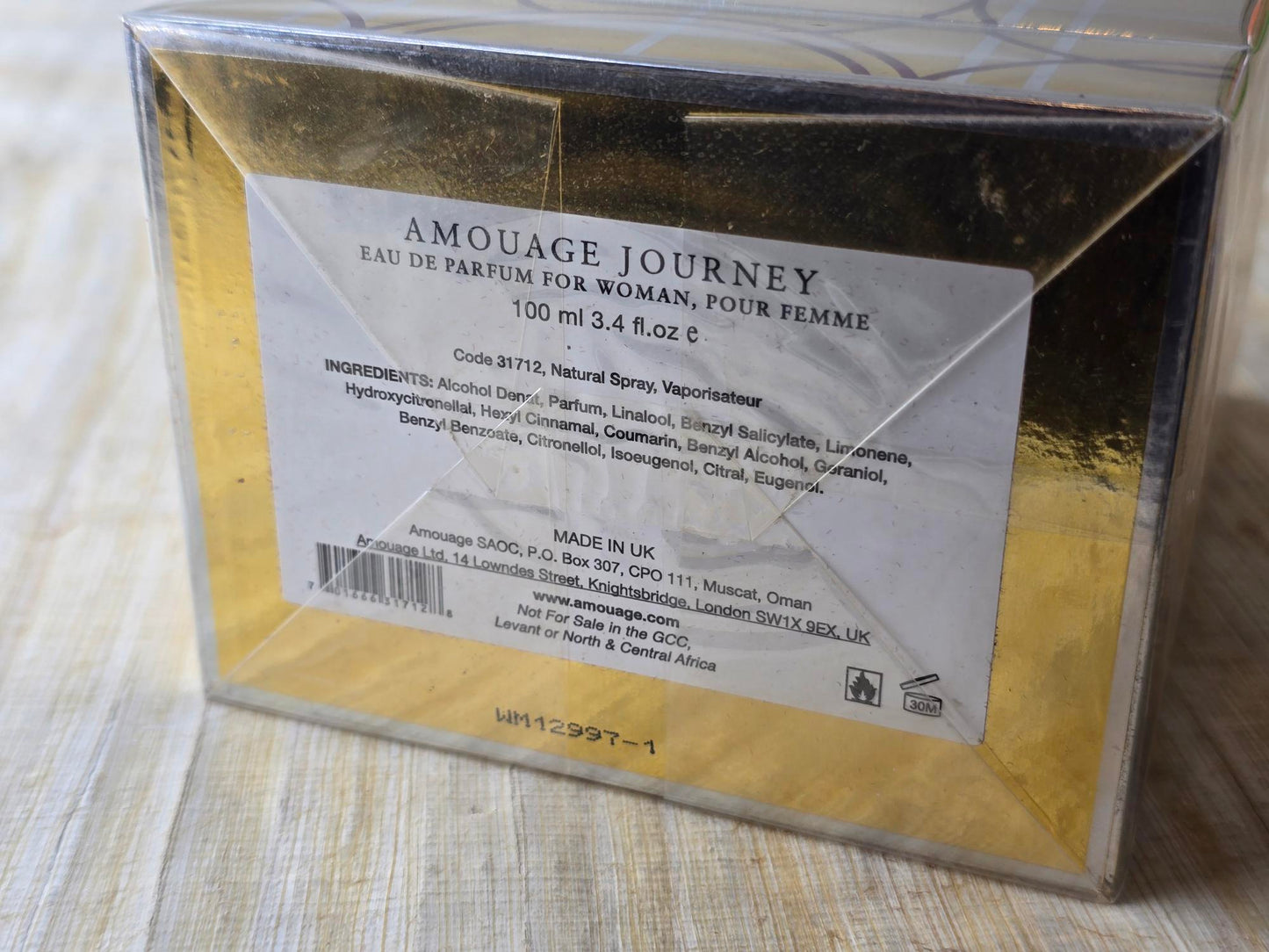 Journey Woman Amouage for women EDP Spray 100 ml 3.4 oz – Rare, Vintage, Original Bottle Sealed