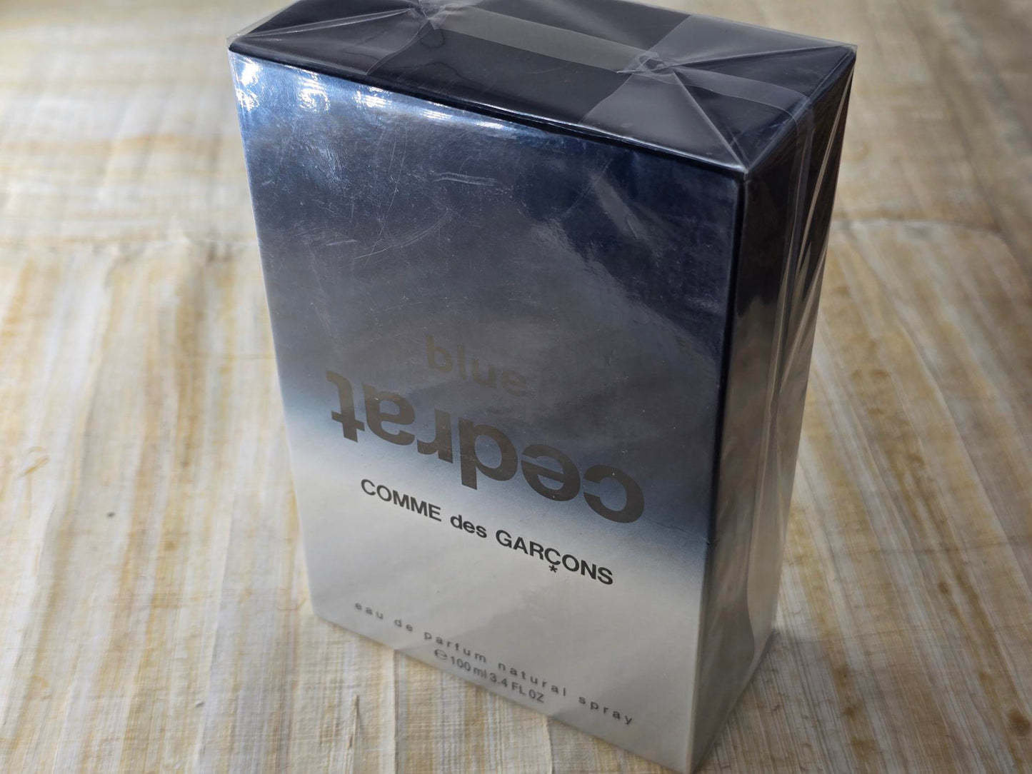 Blue Cedrat Comme des Garcons for Unisex EDP Spray 100 ml 3.4 oz, Vintage, Rare, Sealed