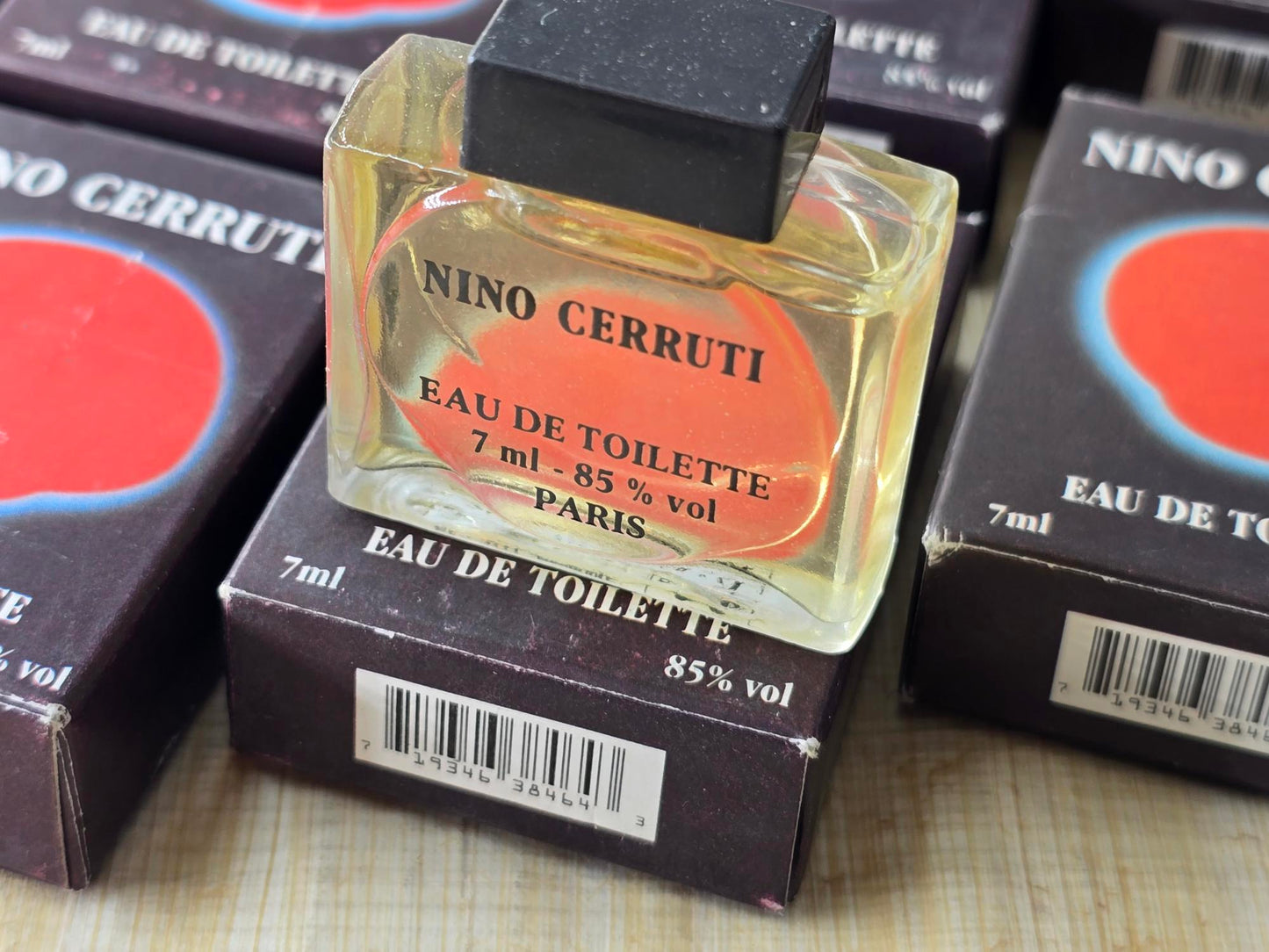 Nino Cerruti Pour Homme Cerruti for men EDT Mini Splash 7 ml X 10 Or 5, Vintage, Rare