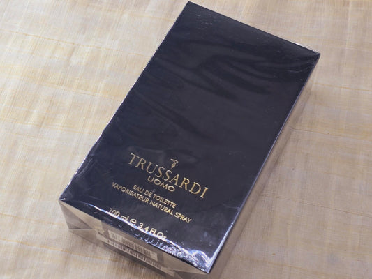 Trussardi Uomo for men EDT Spray 100 ml 3.4 oz, Vintage, Rare, Sealed