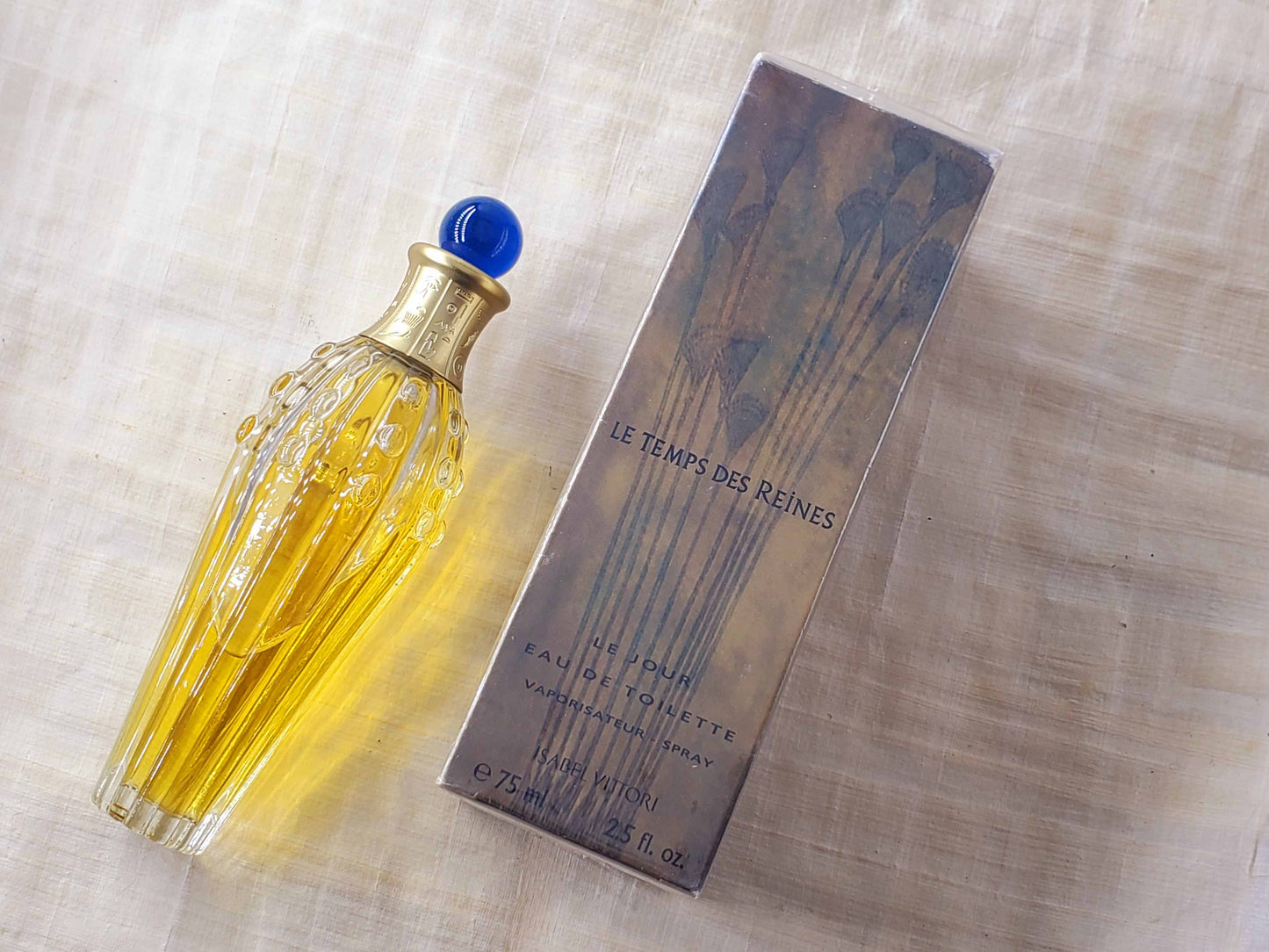Le Temps de Reines ID Parfums Isabel Derroisné 1998 for women EDT Spray 75 ml 2.5 oz, Vintage, Rare