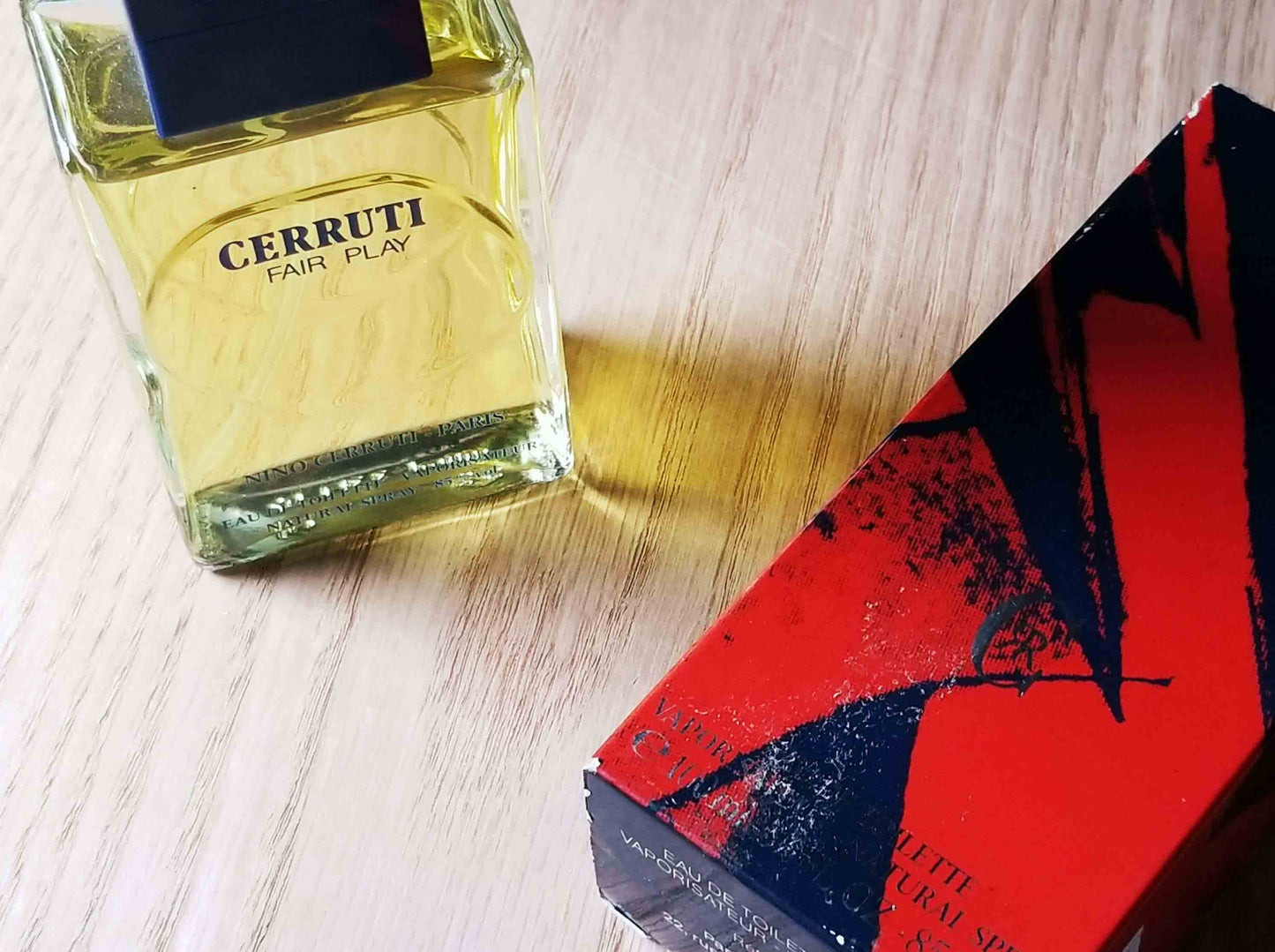 Fair Play (1985) Cerruti for men EDT Spray 100 ml 3.4 oz, Vintage, Rare