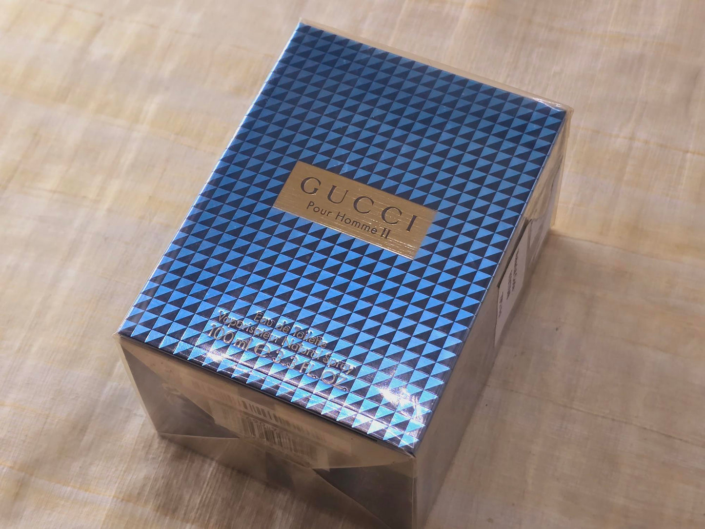 Gucci Pour Homme II for men EDT Spray 100 ml 3.4 oz OR 50 ml 1.7 oz, Vintage First Edition 2007, Rare, Sealed