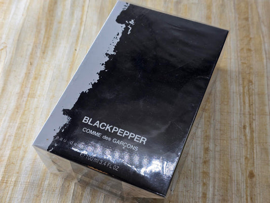 Blackpepper Comme des Garcons for Unisex EDP Spray 100 ml 3.4 oz, Vintage, Rare, Sealed