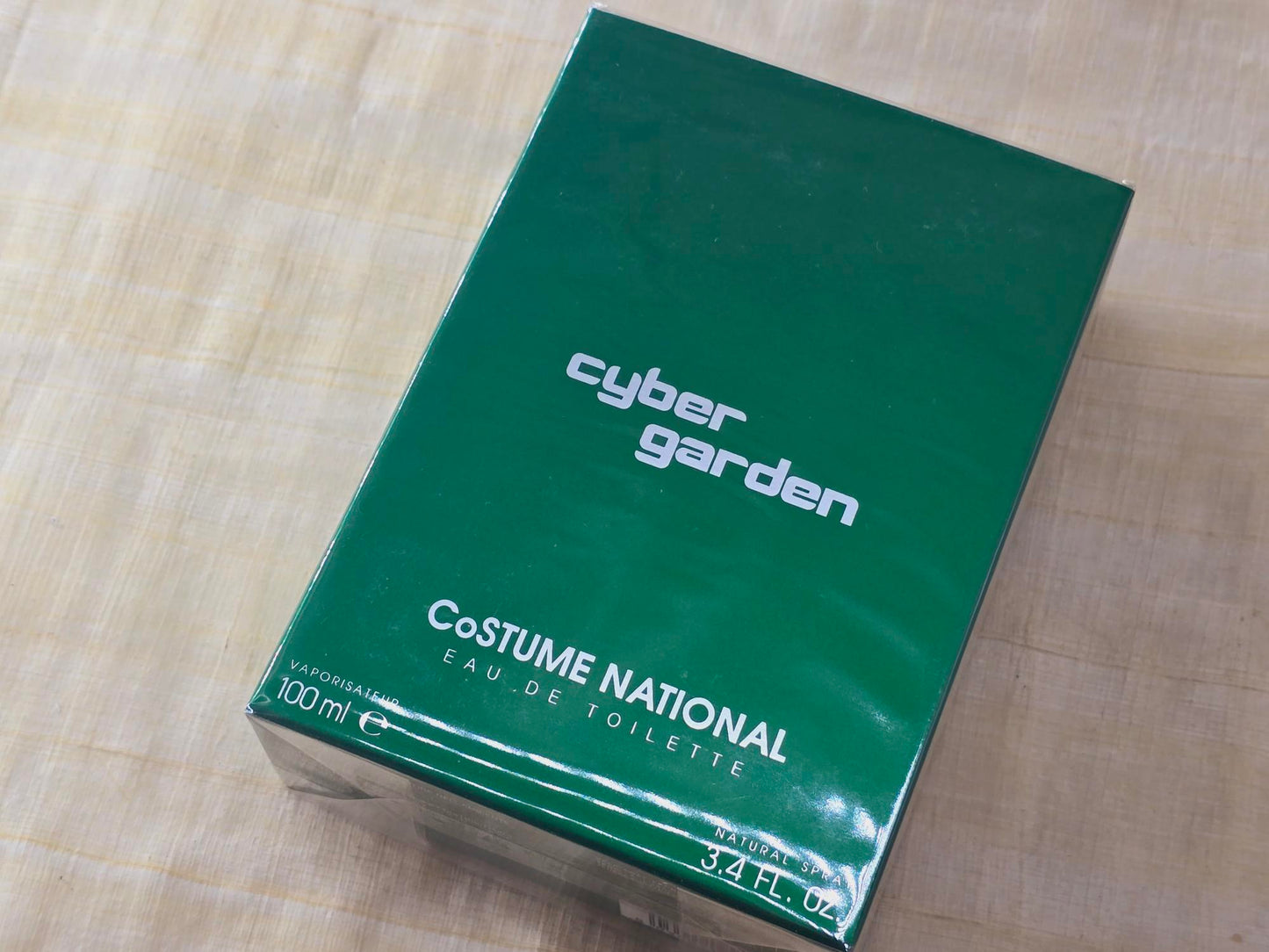 Cyber Garden CoSTUME NATIONAL for men EDT Spray 100 ml 3.4 oz, Vintage, Rare, Sealed