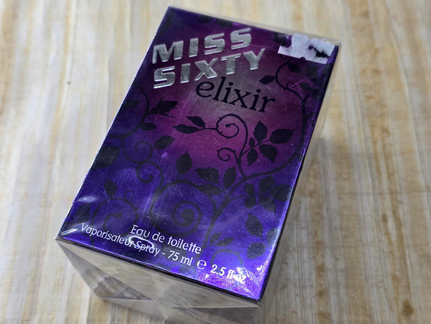 Miss Sixty Elixir Miss Sixty for women EDT Spray 75 ml 2.5 oz, Vintage, Rare, Sealed