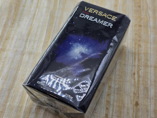 Dreamer The Original Edition Versace for men EDT Spray 100 ml 3.4 oz OR 50 ml 1.7 oz, Rare, Vintage, Sealed