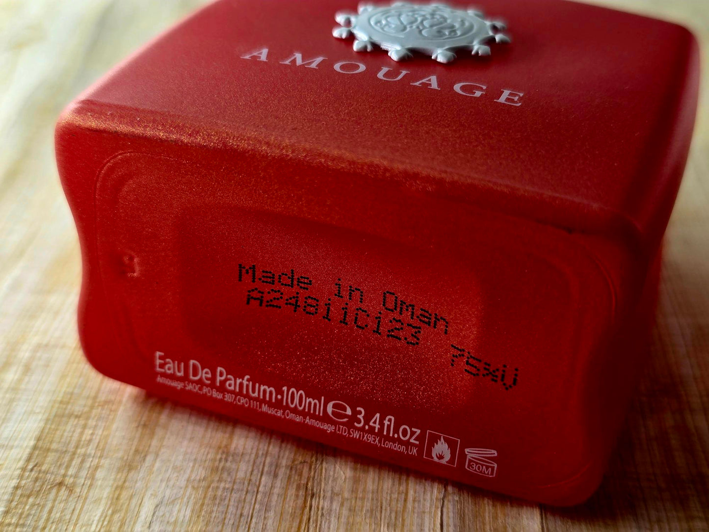 Bracken Woman Amouage EDP Spray 100 ml 3.4 oz – Rare, Vintage Oman, Original Bottle Tester