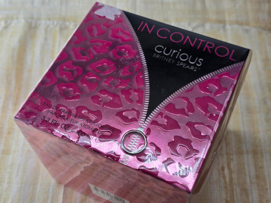 In Control Curious Britney Spears for women EDP Spray 100 ml 3.4 oz, Vintage, Rare, Sealed