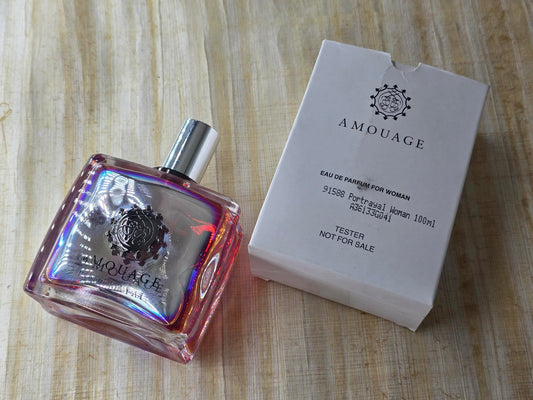 Portrayal Woman Amouage for women EDP Spray 100 ml 3.4 oz – Rare, Vintage Oman, Original Bottle Tester