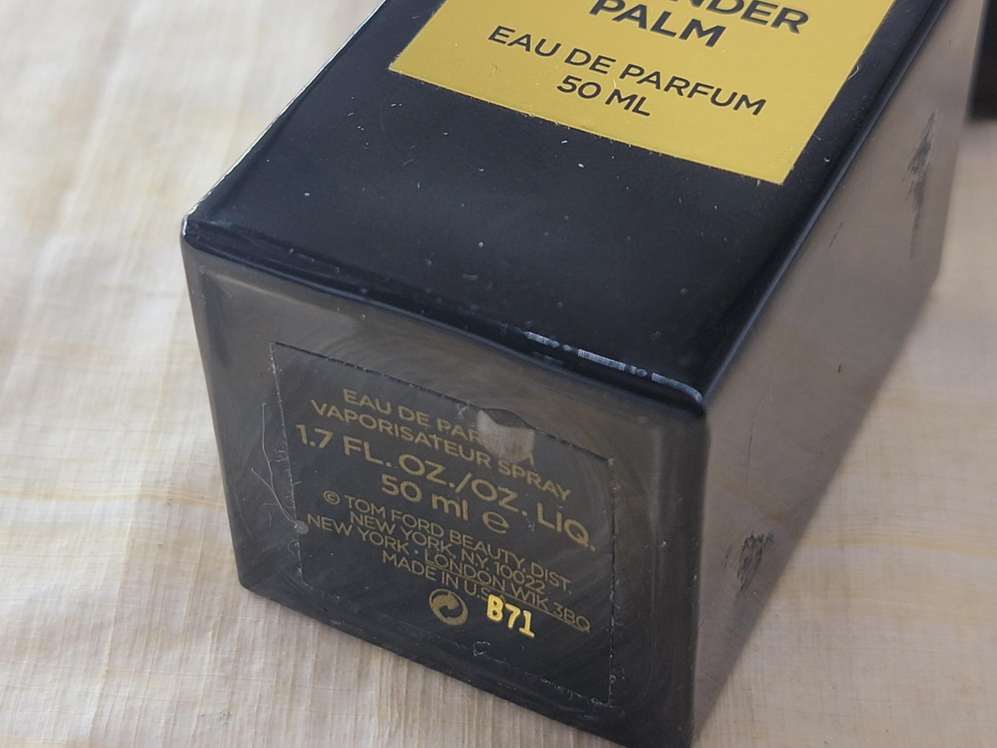 Lavender Palm Tom Ford Unisex EDP Spray 50 ml 1.7 oz, Rare, Vintage, Tester