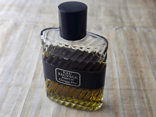 Christian Dior Eau Sauvage Parfum for men EDP Spray 100 ml 3.4 oz, Rare, Vintage 2012, Used As Pics