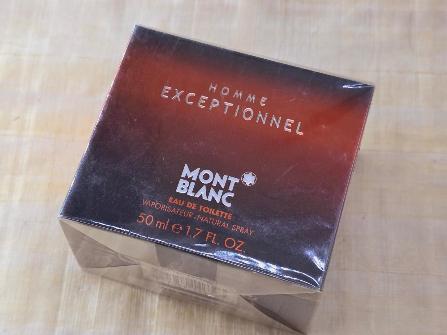 Homme Exceptionnel Montblanc for men EDT Spray 50 ml 1.7 oz, Vintage, Rare, Sealed