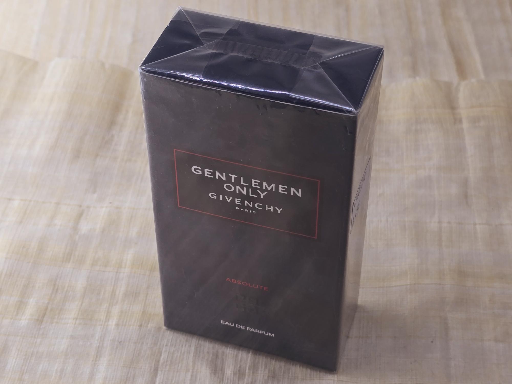 Orders GIVENCHY GENTLEMEN ONLY ABSOLUTE MEN 3.3 OZ /100ML EAU DE PARFUM SEALED IN BOX