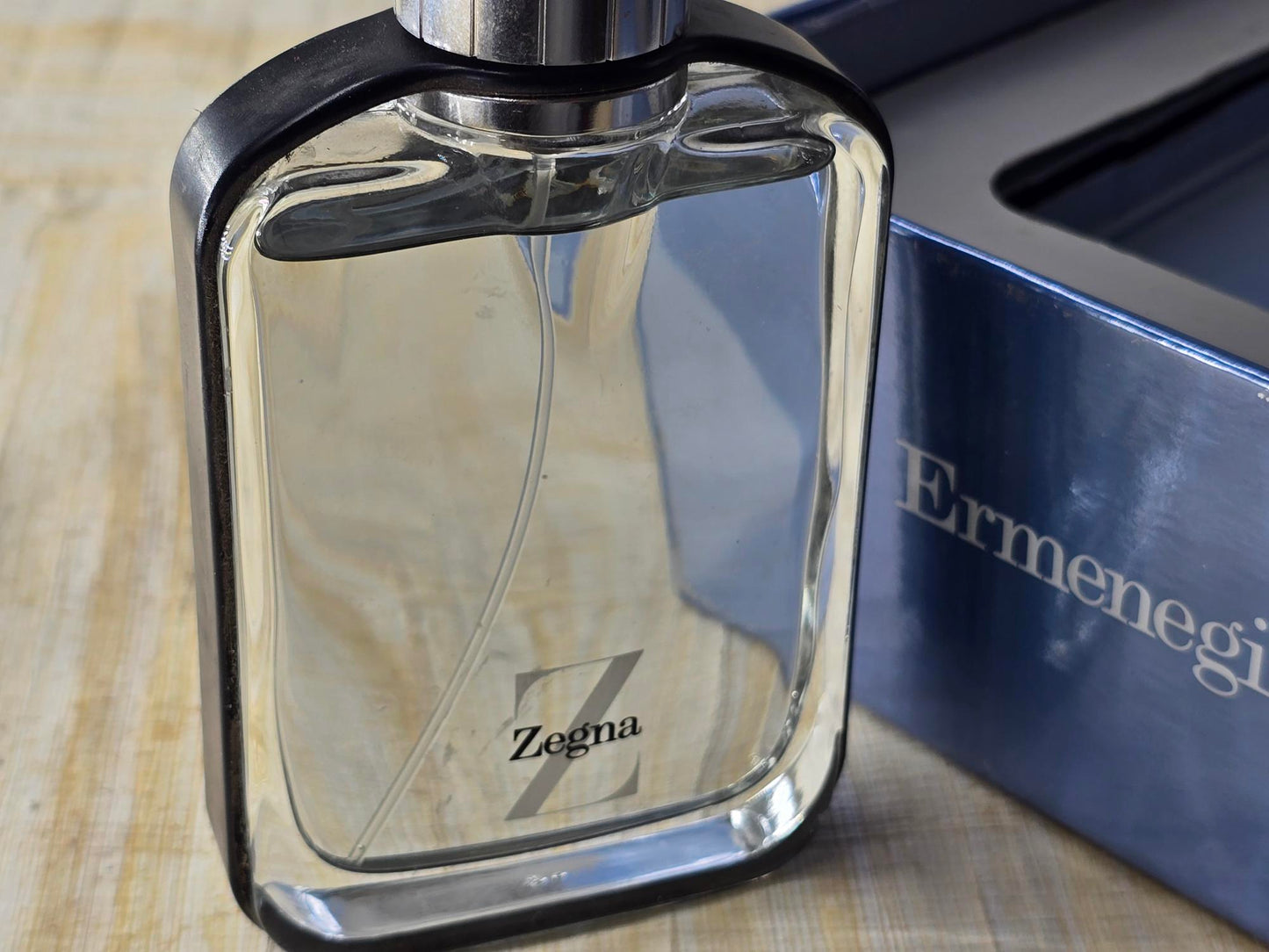 Z Zegna Ermenegildo Zegna for men EDT Spray 100 ml 3.4 0z, Vintage, Rare, Set As Pics