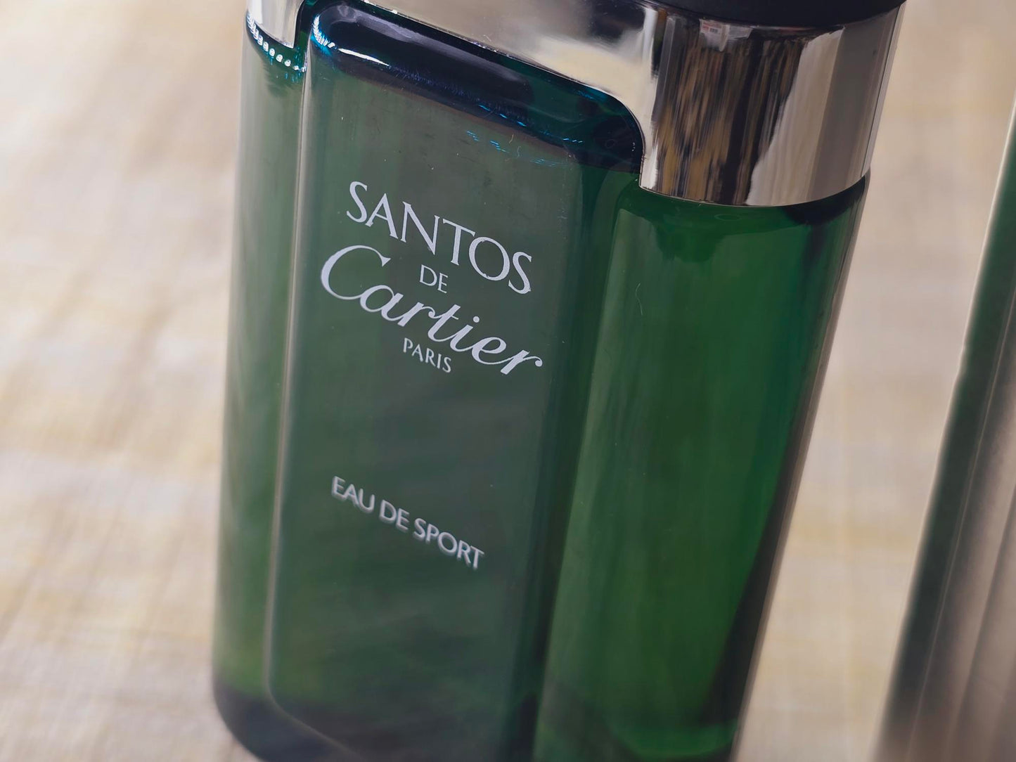Santos Eau de Sport Cartier for men EDT Spray 100 ml 3.4 oz, Rare, Vintage, As Pics