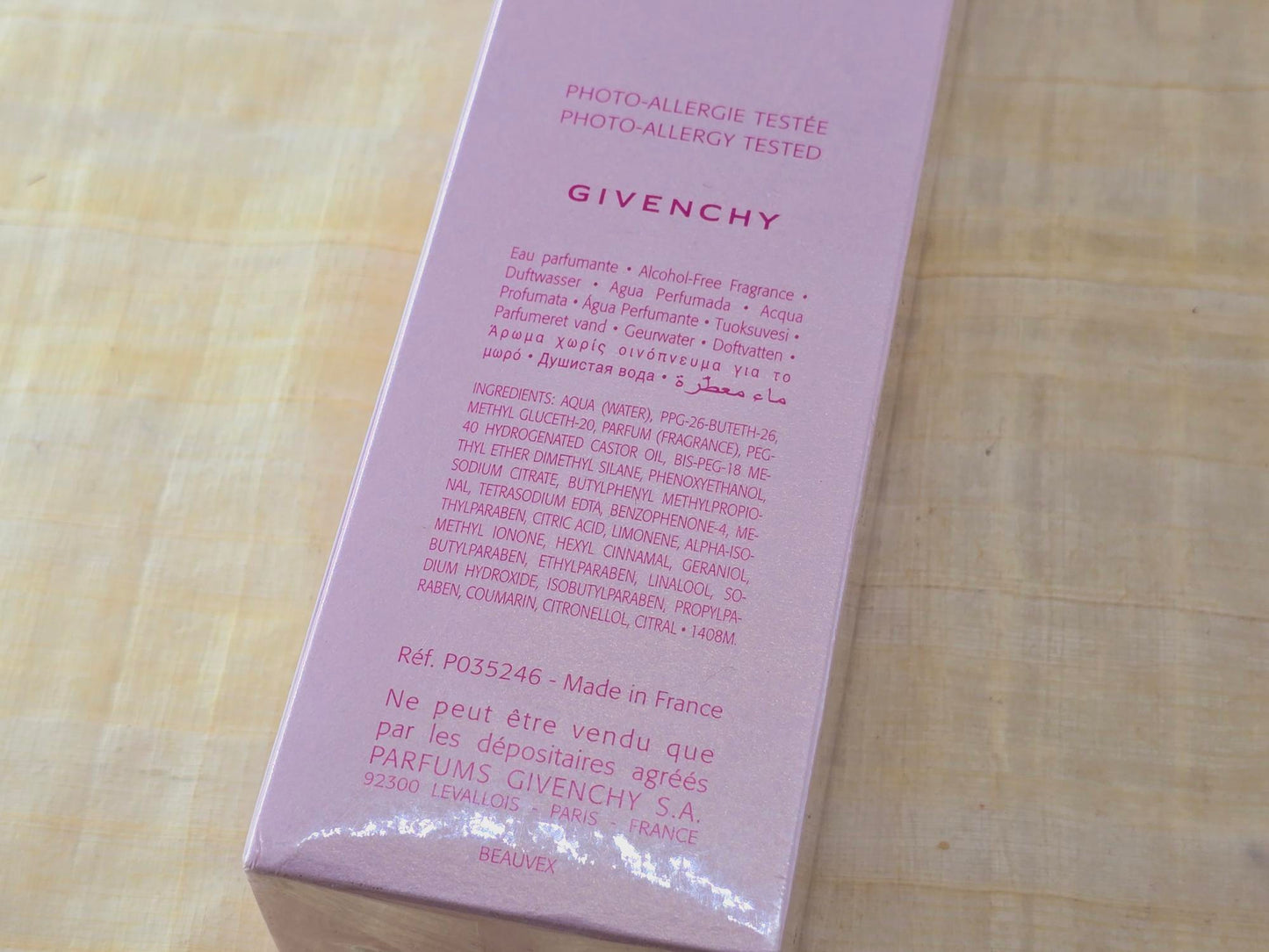 Very Irresistible Eau d'Ete Summer Fragrance Givenchy for women EDT Spray 75 ml 2.5 oz, Vintage, Rare, Sealed