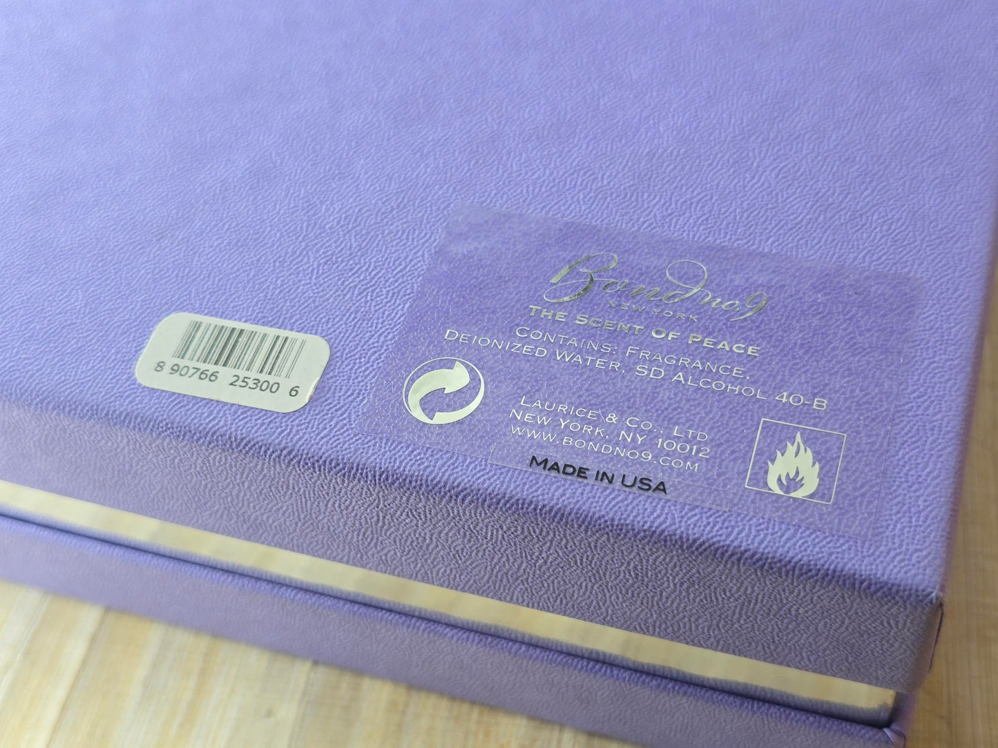 The Scent Of Peace Bond No 9 for women EDP Spray 100 ml 3.3 oz Or 50 ml 1.7 oz, Rare, Vintage