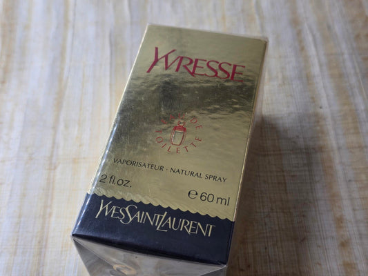 Yvresse (Champagne) Yves Saint Laurent for women EDT Spray 75 ml 2.5 oz - Rare, Vintage, Original Bottle Sealed
