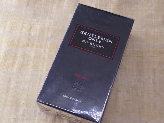 Gentlemen Only Absolute Givenchy for men EDP Spray 100 ml 3.4 oz OR 50 ml 1.7 oz, Rare, Vintage, Sealed