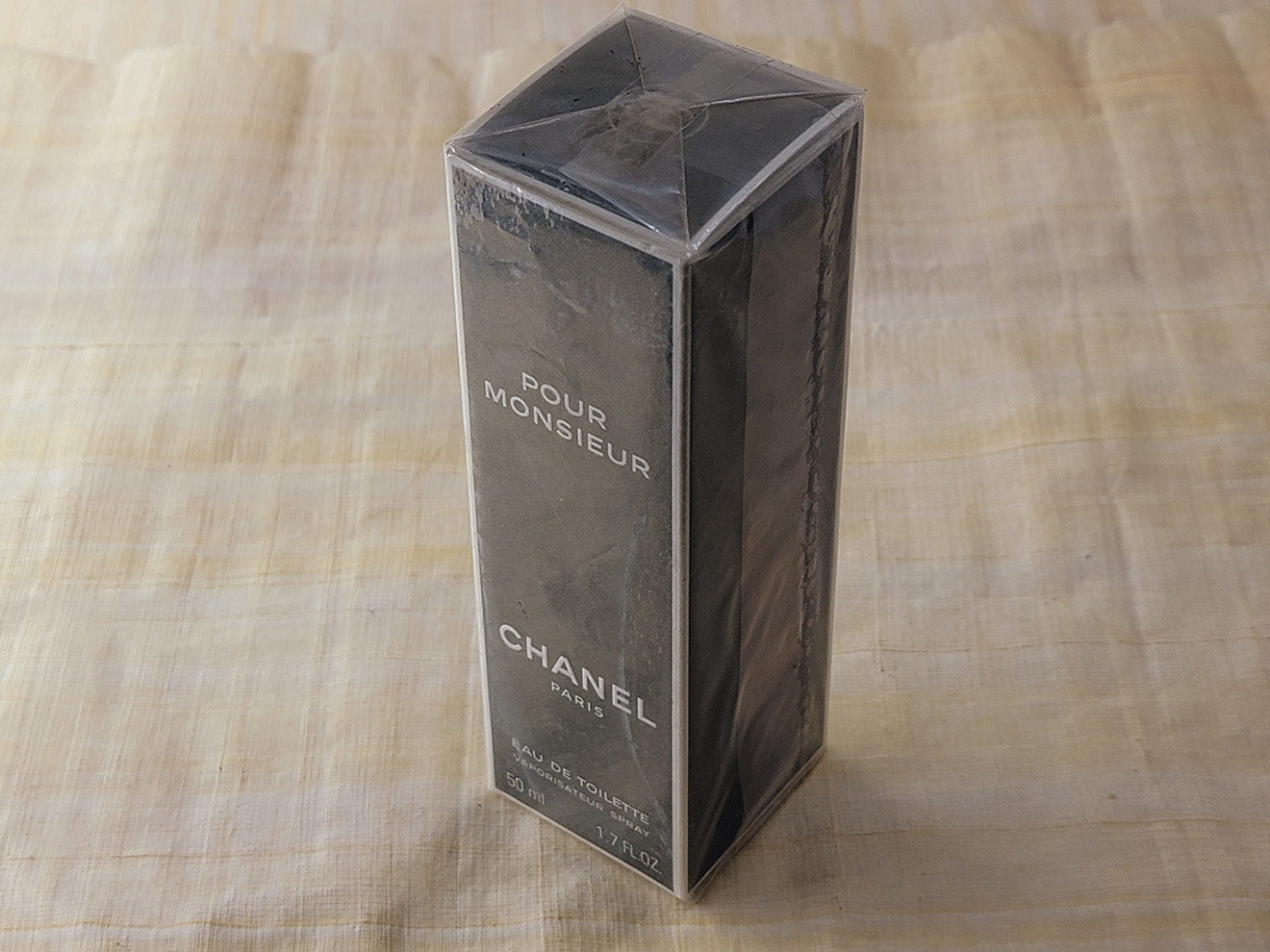 Monsieur Chanel for men EDT Spray 50 ml 1.7 oz, Vintage 1995, Rare, Sealed