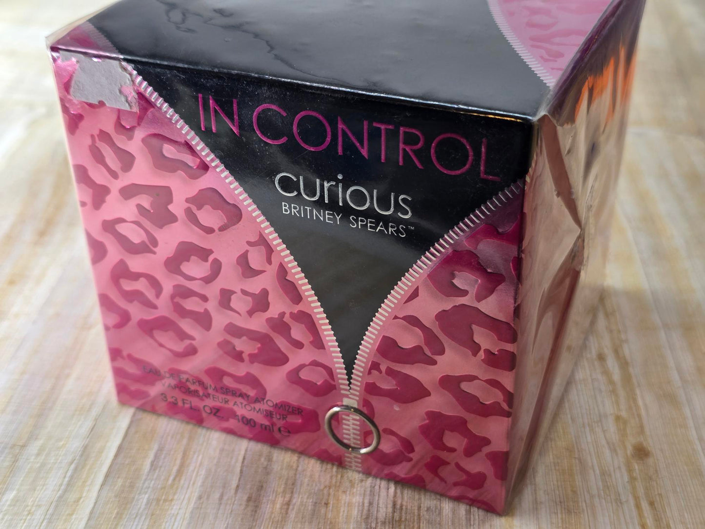 In Control Curious Britney Spears for women EDP Spray 100 ml 3.4 oz, Vintage, Rare, Sealed
