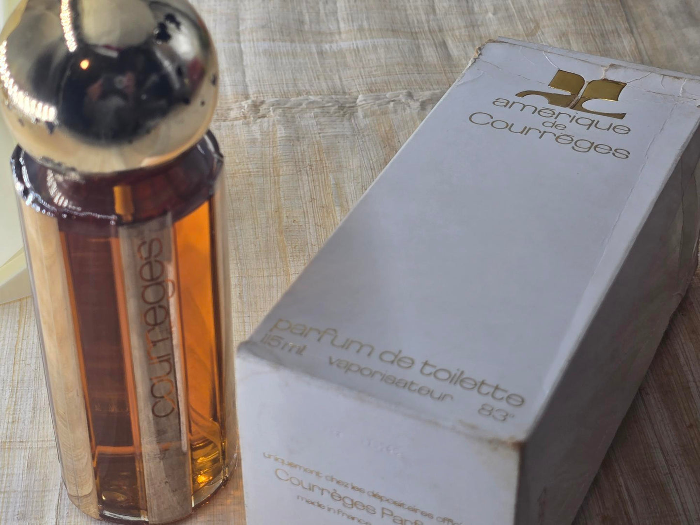 Amerique de Courreges Courrèges for women Parfum de Toilette Spray 115 ml 4 oz, Vintage, Rare