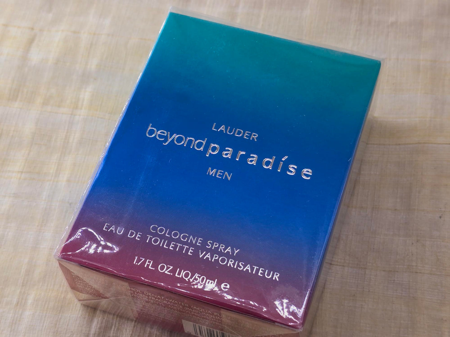 Beyond Paradise For Men Estée Lauder for men EDT Spray 100 ml 3.4 oz OR 50 ml 1.7 oz, Vintage, Rare, Sealed