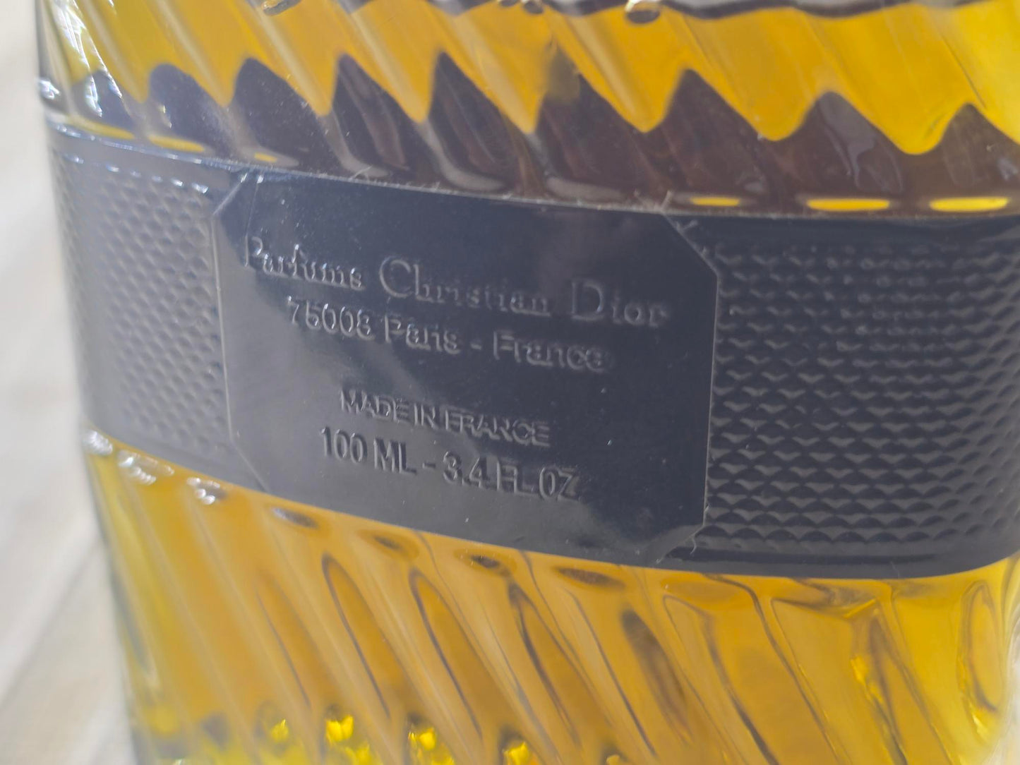 Christian Dior Eau Sauvage Parfum for men EDP Spray 100 ml 3.4 oz, Rare, Vintage 2012, Used As Pics