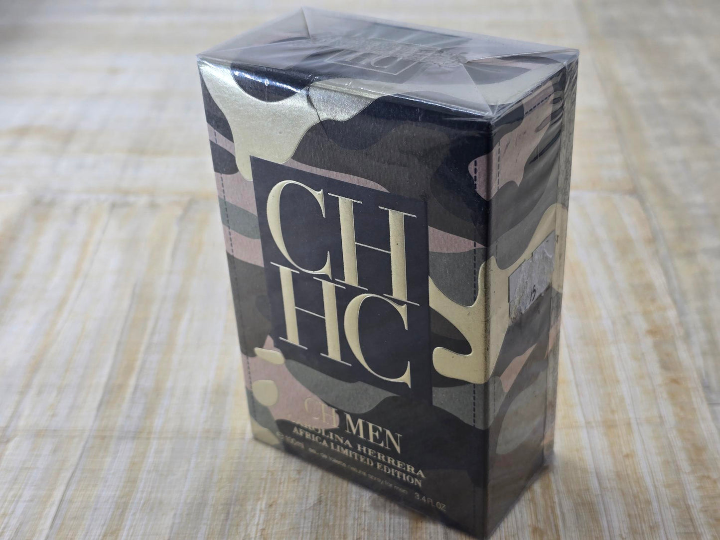 CH Men Africa Carolina Herrera for men EDT Spray 100 ml 3.4 oz, Vintage, Rare, Sealed