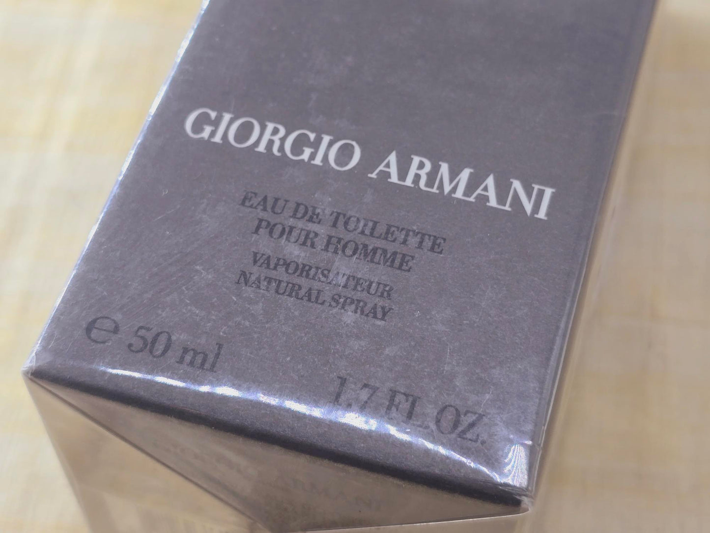 Armani Mania Giorgio Armani for men EDT Spray 100 ml 3.4 oz OR 50 ml 1.7 oz, Rare, Vintage, Sealed