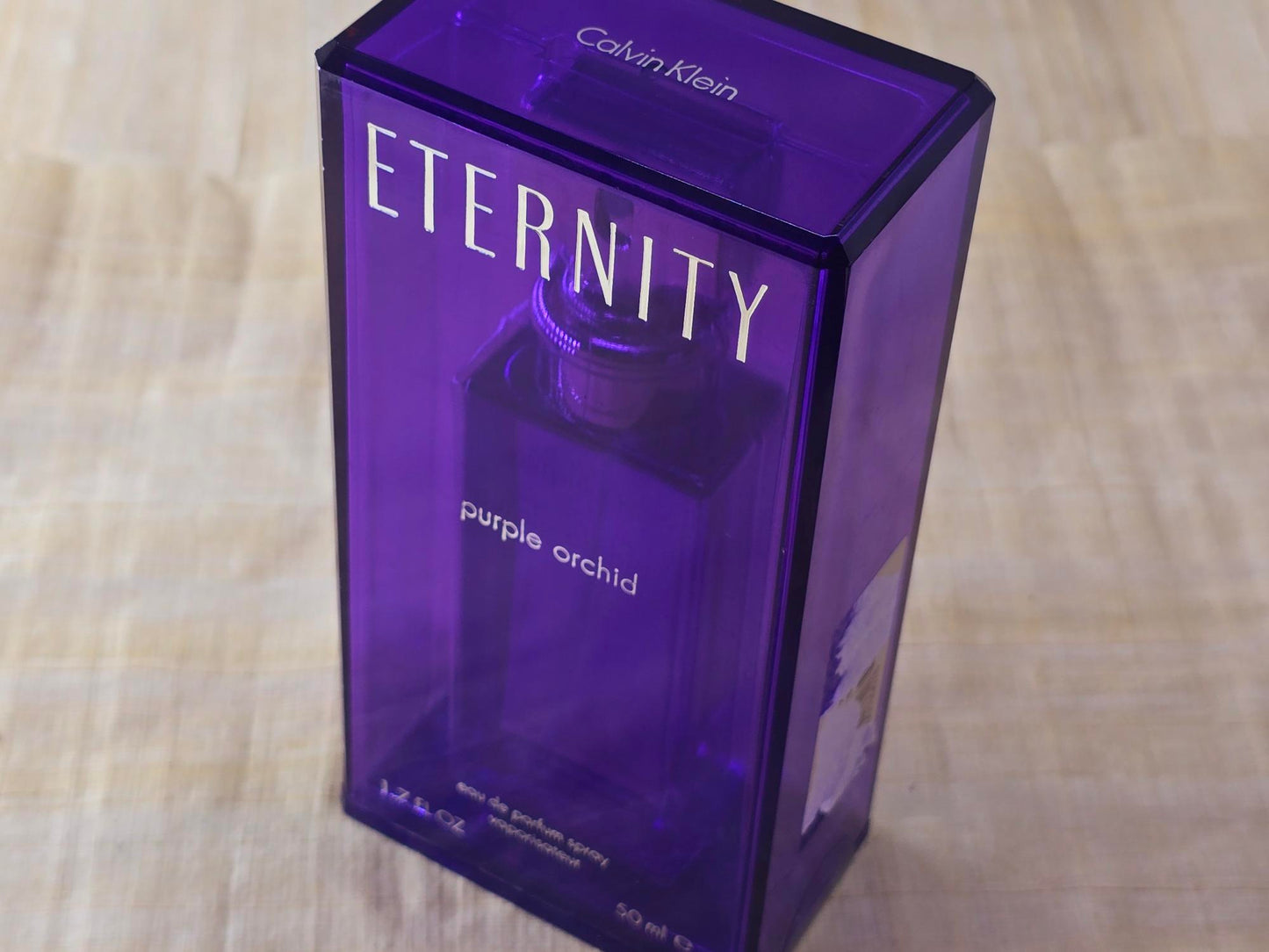 Eternity Purple Orchid Calvin Klein for women EDP Spray 50 ml 1.7 oz, Vintage, Rare, Sealed