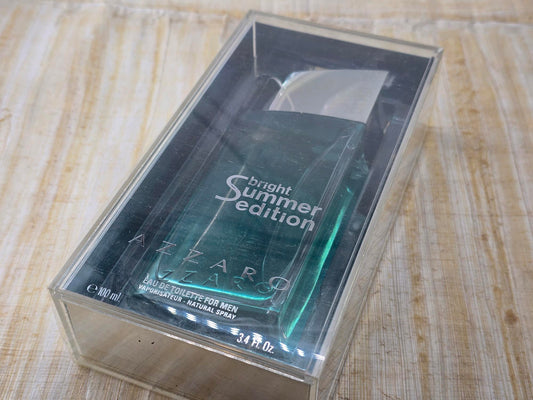 Azzaro Visit Bright Summer Edition For Men EDT Spray 100 ml 3.4 oz, Rare, Vintage, Sealed