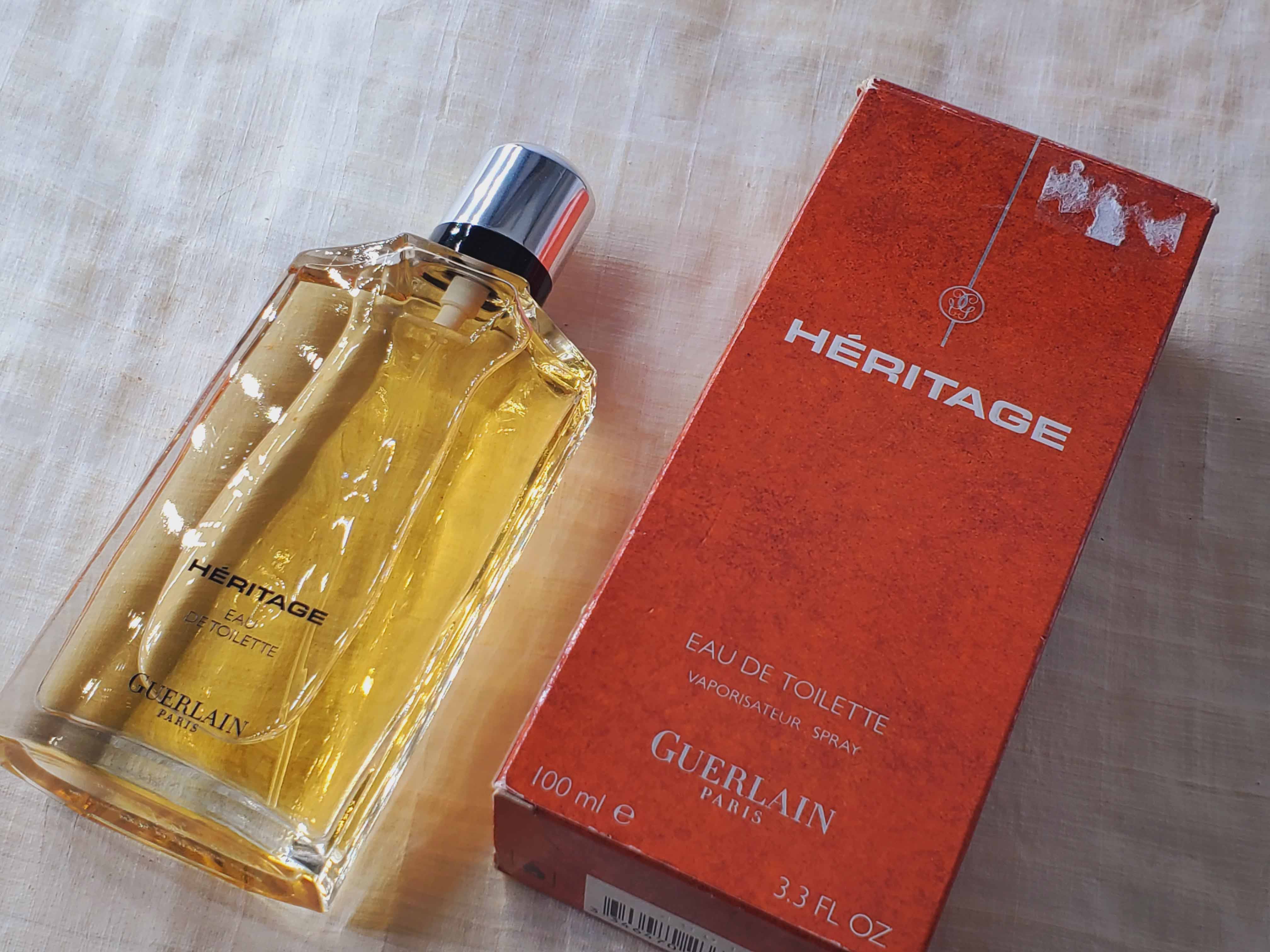 HERITAGE by Guerlain Eau de Toilette SPRAY 3.4 oz 100 ml For Men Vintage 2024 NEW