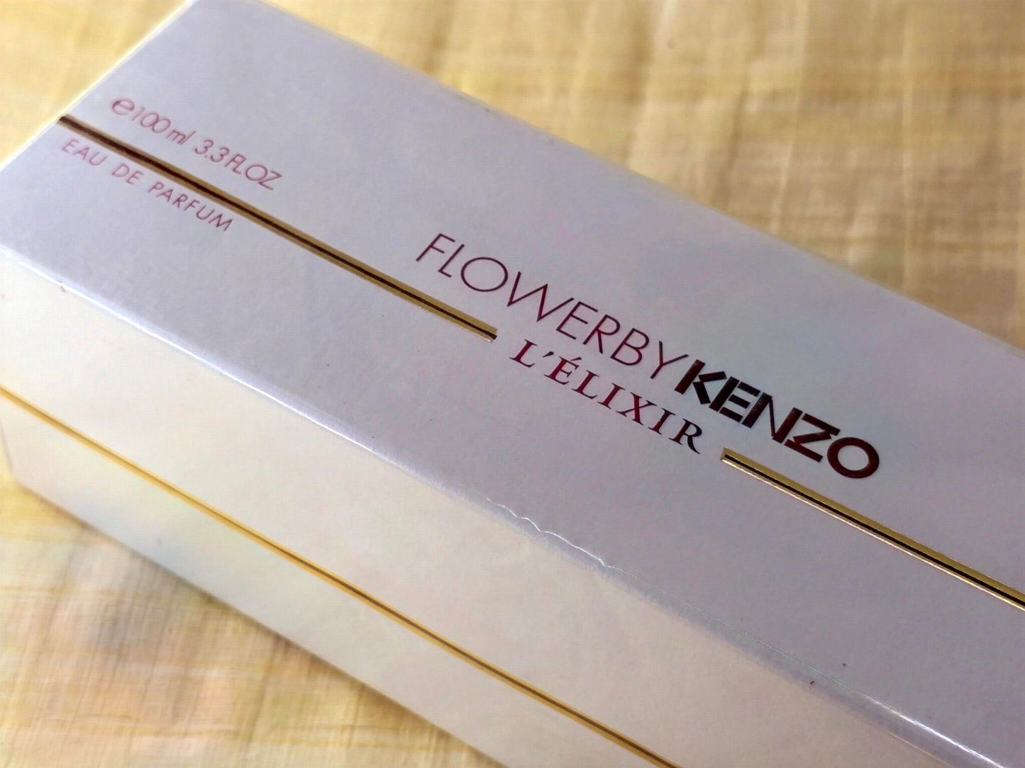 Flower by Kenzo L'Elixir Kenzo for women EDP Spray 100 ml 3.4 oz, Vintage, Rare, Sealed