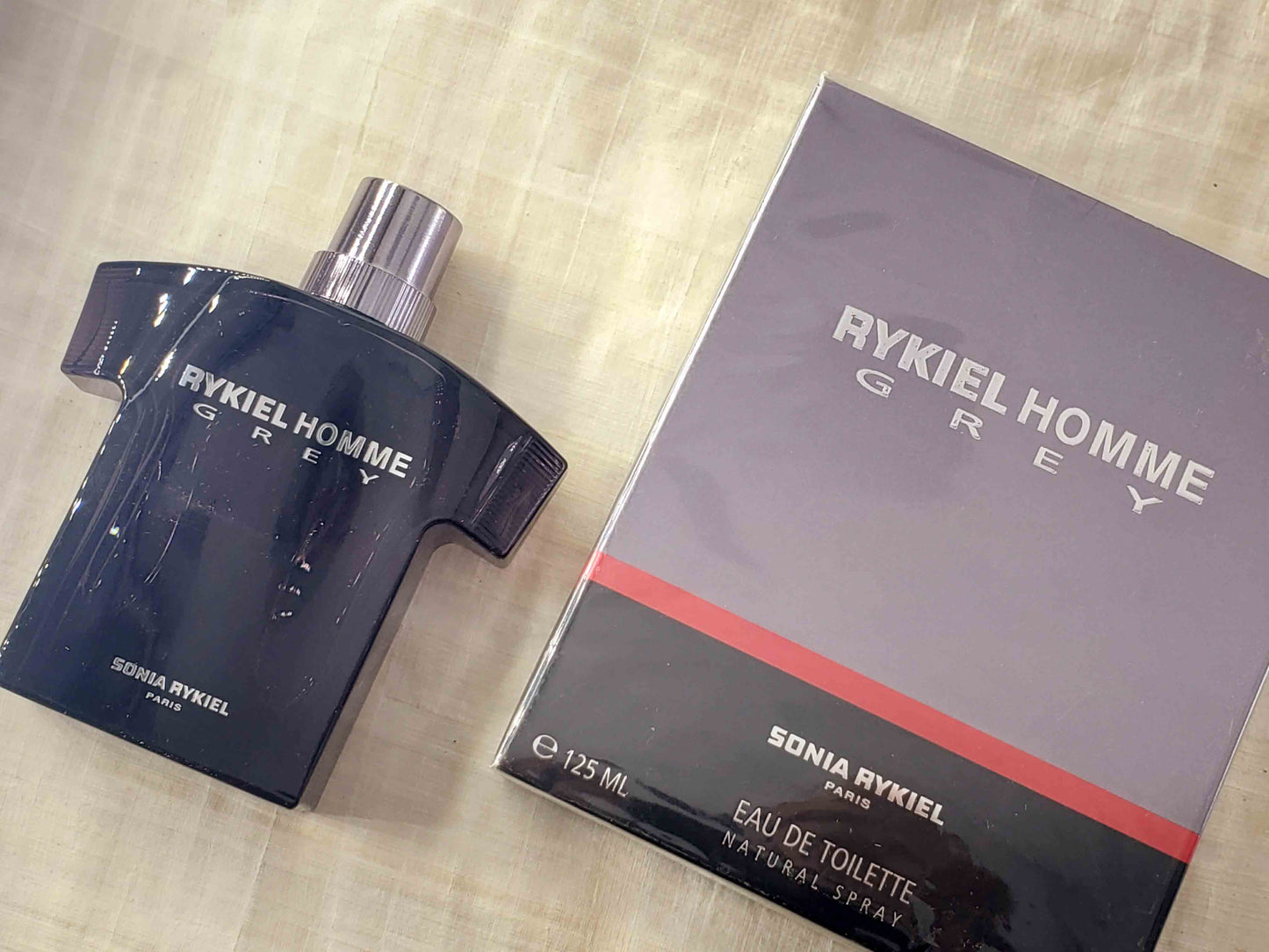 Rykiel Homme Grey Sonia Rykiel for men EDT Spray 125 ml 4.2 oz, Rare, Vintage, Sealed