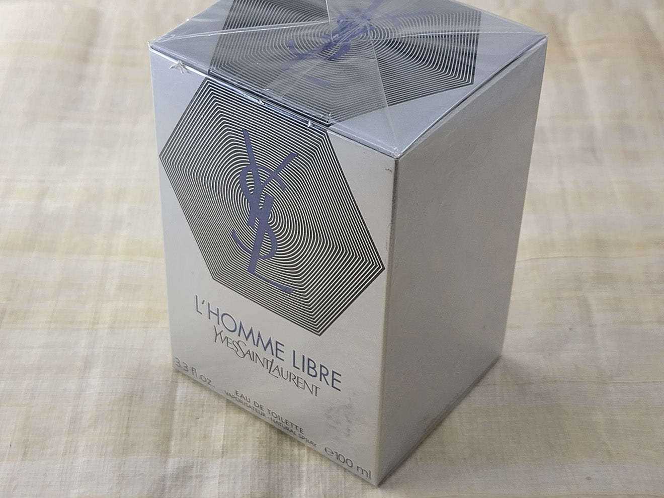 L'Homme Libre Yves Saint Laurent for men EDT Spray 100 ml 3.4 oz, Vintage, Rare