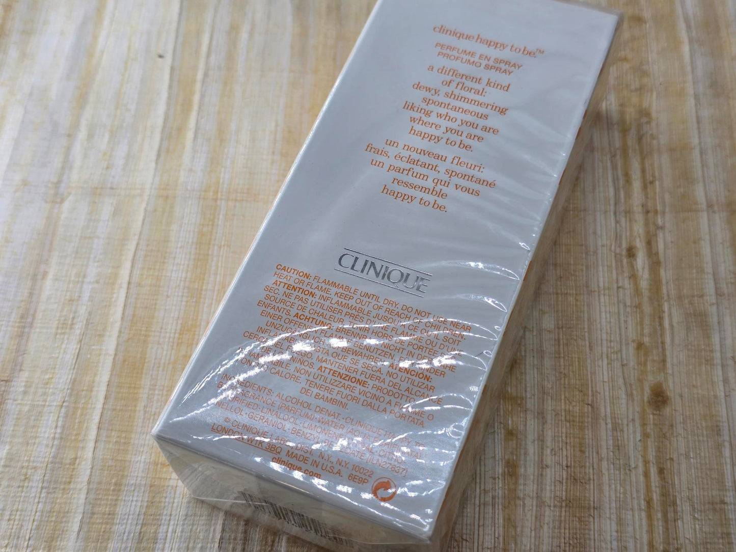 Clinique Happy To Be Clinique for women EDP Spray 100 ml 3.4 oz, Vintage, Rare, Sealed