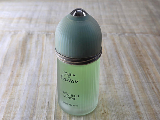 Pasha de Cartier Fraicheur Menthe Cartier for men EDT Spray 100 ml 3.4 oz, Rare, Vintage, Tester