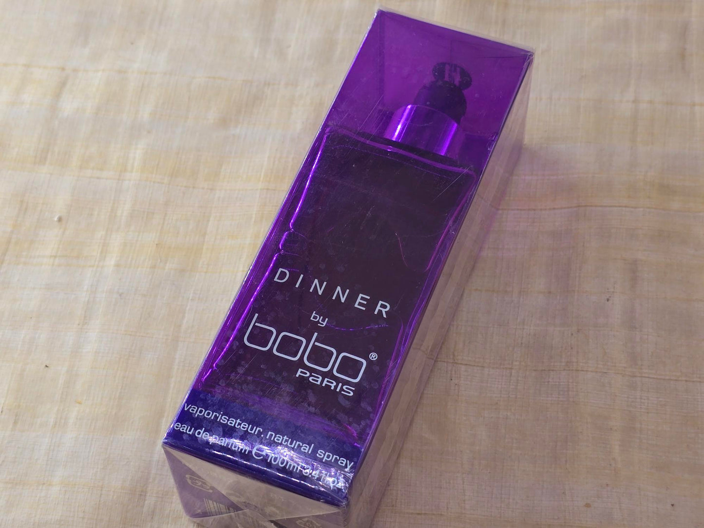 Dinner By Bobo Unisex EDP Spray 100 ml 3.4 oz OR 50 ml 1,7 oz, Vintage, Rare, Sealed