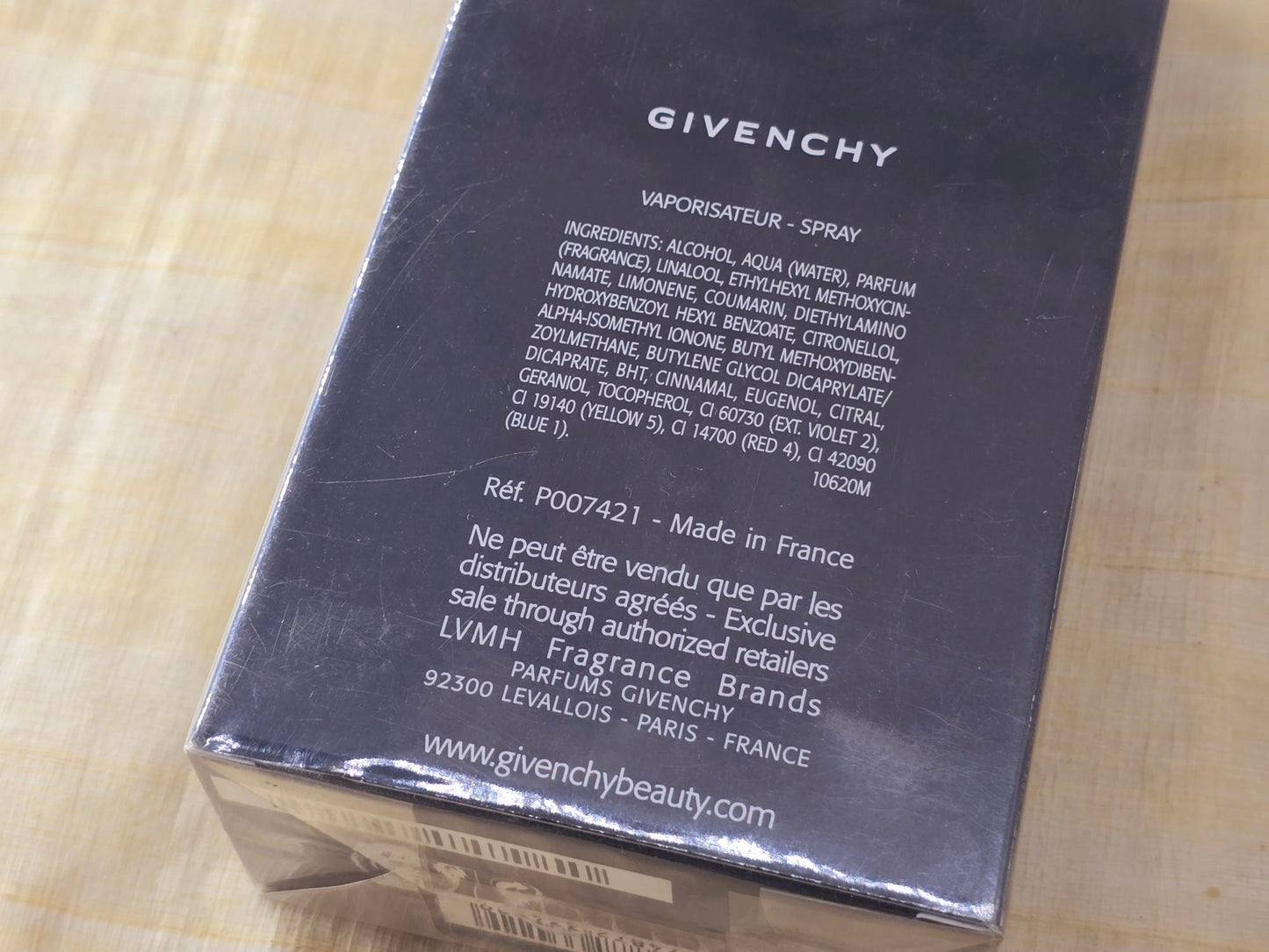 Gentlemen Only Absolute Givenchy for men EDP Spray 100 ml 3.4 oz OR 50 ml 1.7 oz, Rare, Vintage, Sealed