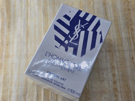 Art Collection: L'Homme Libre Yves Saint Laurent for men EDT Spray 100 ml 3.4 oz, Vintage, Rare, Sealed