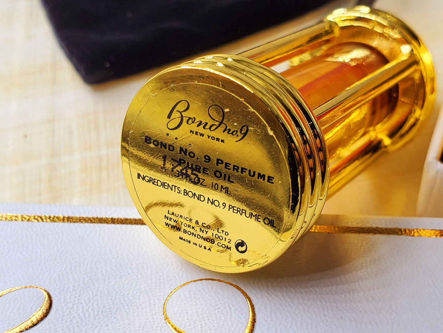 Bond No9 Perfume Pure Tola Oil Bond No 9 Unisex 10 ml, Vintage, Rare