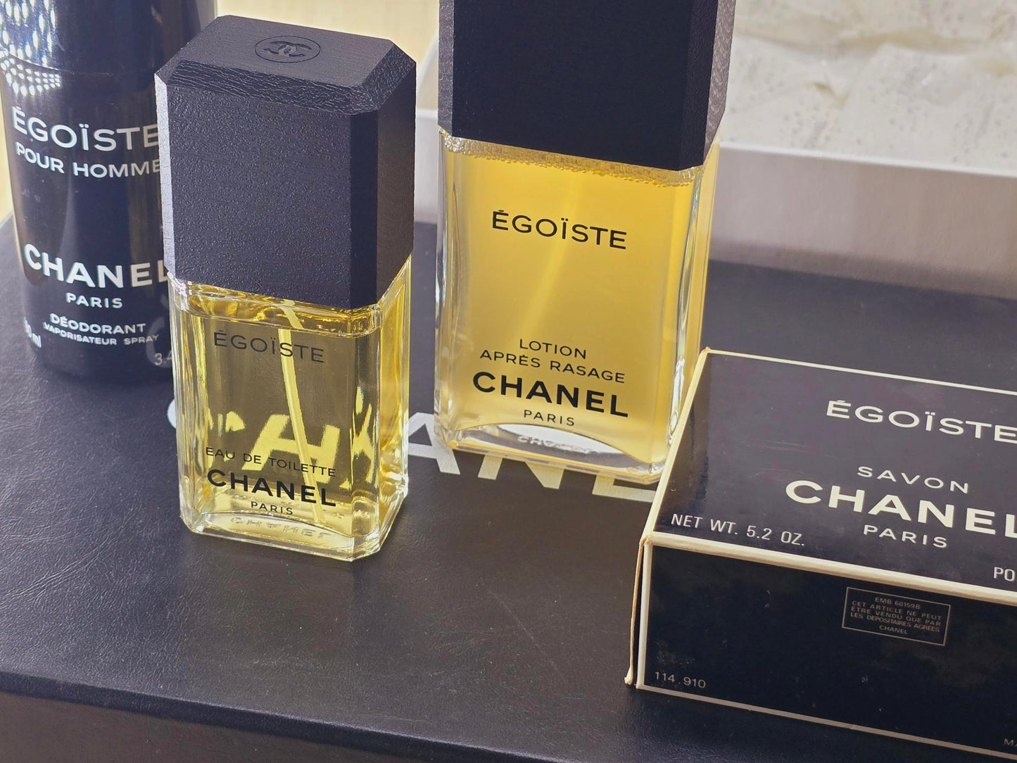 Egoiste Chanel for Men EDT Spray 50 ml 1.7 oz, Vintage 1997, Rare, Set