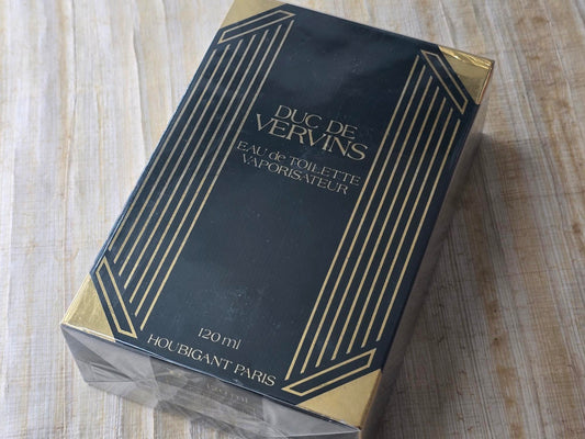 Duc de Vervins Houbigant for men EDT Spray 120 ml 4 oz, Rare, Vintage, Sealed