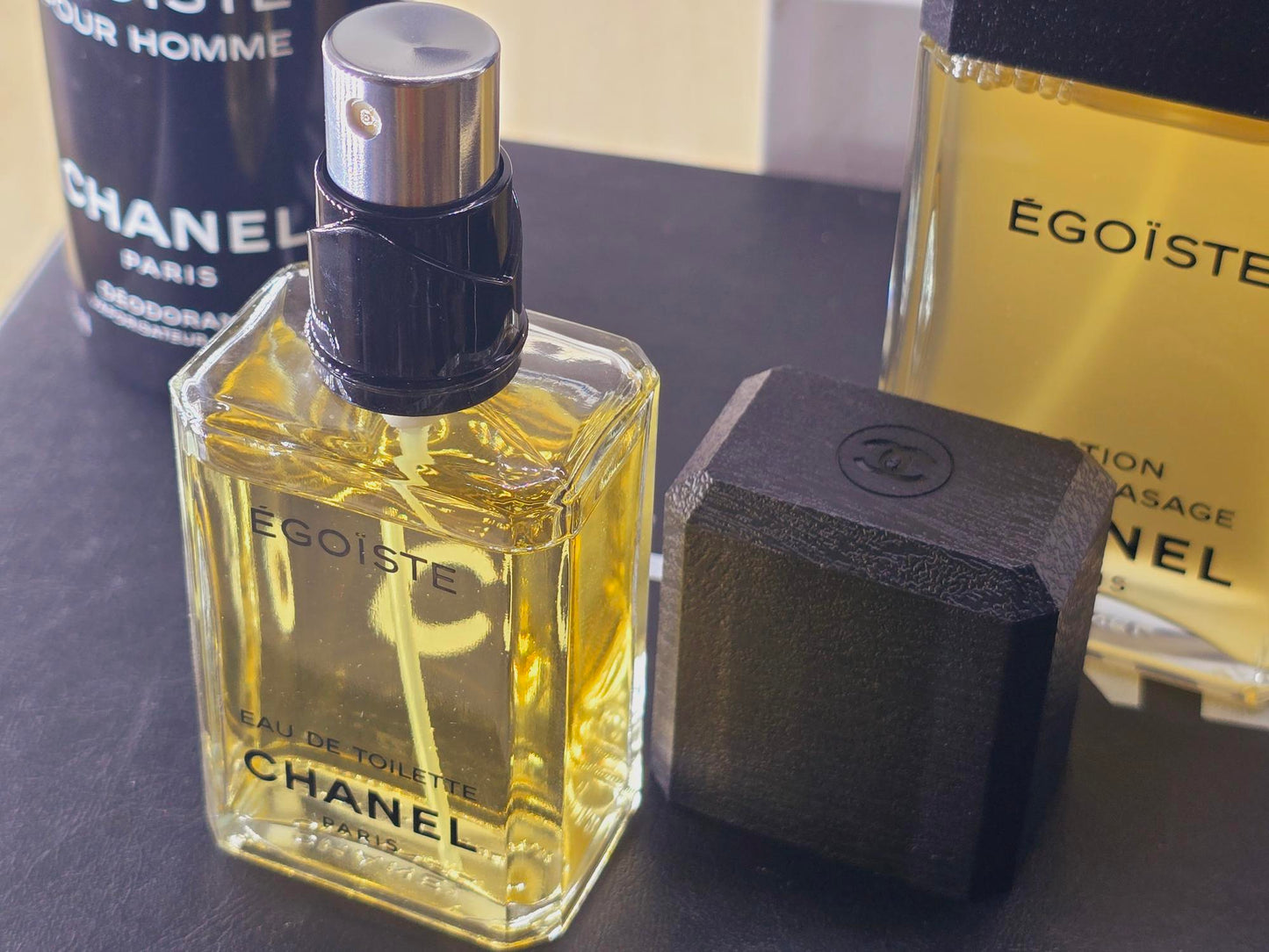 Egoiste Chanel for Men EDT Spray 50 ml 1.7 oz, Vintage 1997, Rare, Set