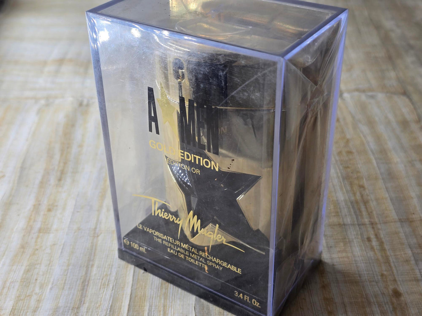 A*Men Gold Edition 2012 Mugler for men EDP Spray 100 ml 3.4 oz, Vintage, Rare, Sealed