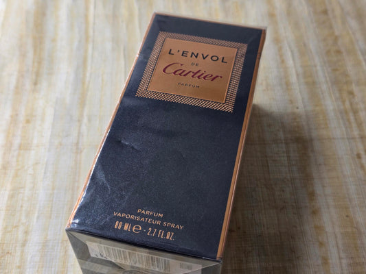L'Envol de Cartier Parfum Cartier for men Parfum Spray 80 ml 2.7 oz - Rare, Vintage, Original Bottle Sealed