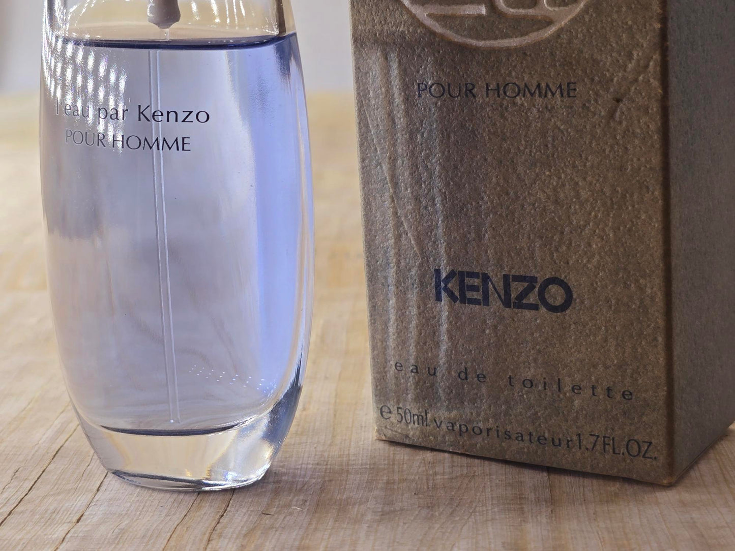 L'Eau par Kenzo pour Homme Kenzo for men EDT Spray 50 ml 1.7 oz, Vintage, Rare, As Pics